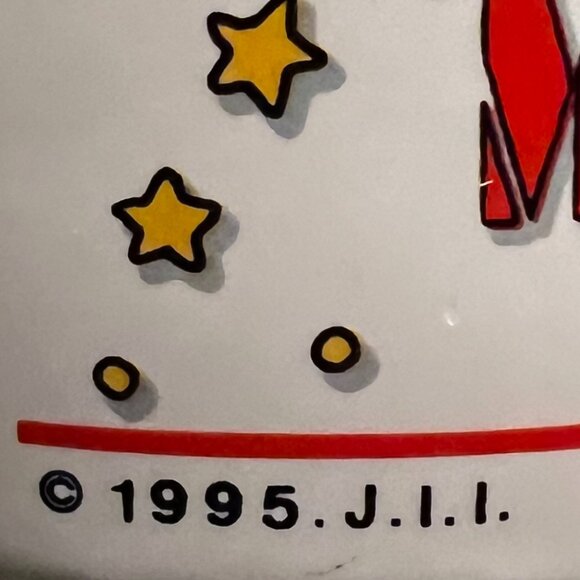 Vintage International Multilingual "Merry Christmas" Holiday Tree Ceramic mug - Picture 7 of 9